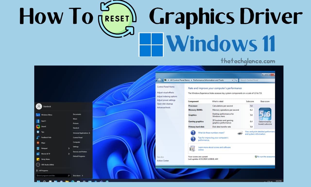 Reset Graphics Driver Windows 11